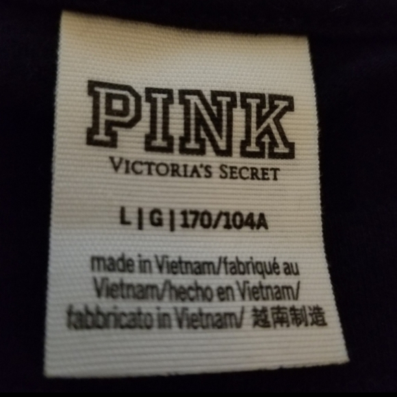 NWOT VS Pink Campus Long Sleeve Shirt - Picture 3 of 7